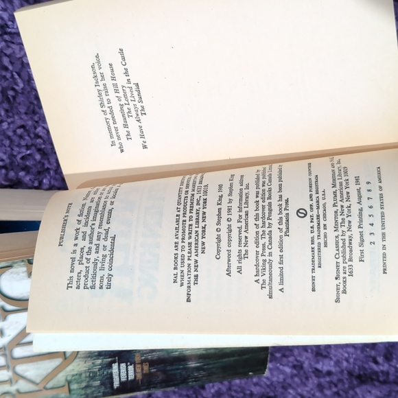 Vintage Steven King Paperback lot - Cujo - IT - Firestarter - Stand - Girl Who - Picture 8 of 10